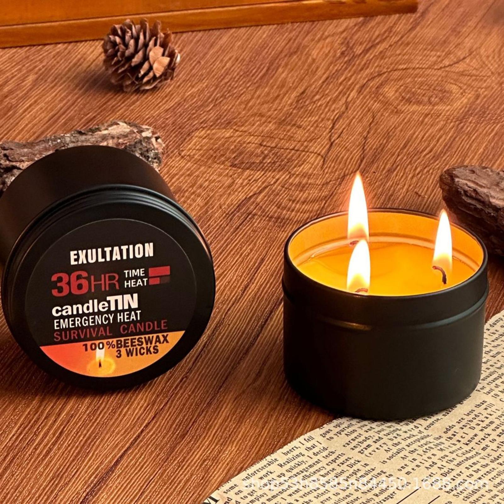 Magnesium Fire Starter - Długotrwałe Świeczki Kempingowe w Słoiku 36