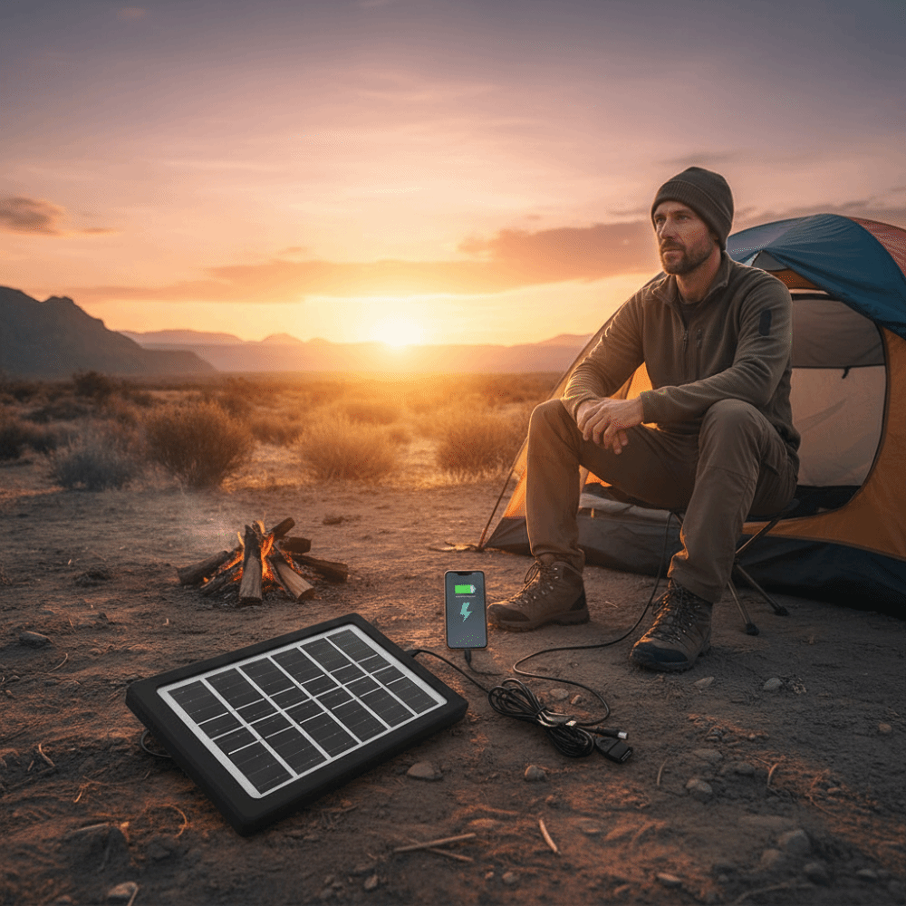 Panele słoneczne 6V3W Monokrys – Solar Emergency Charger recenzja i cena