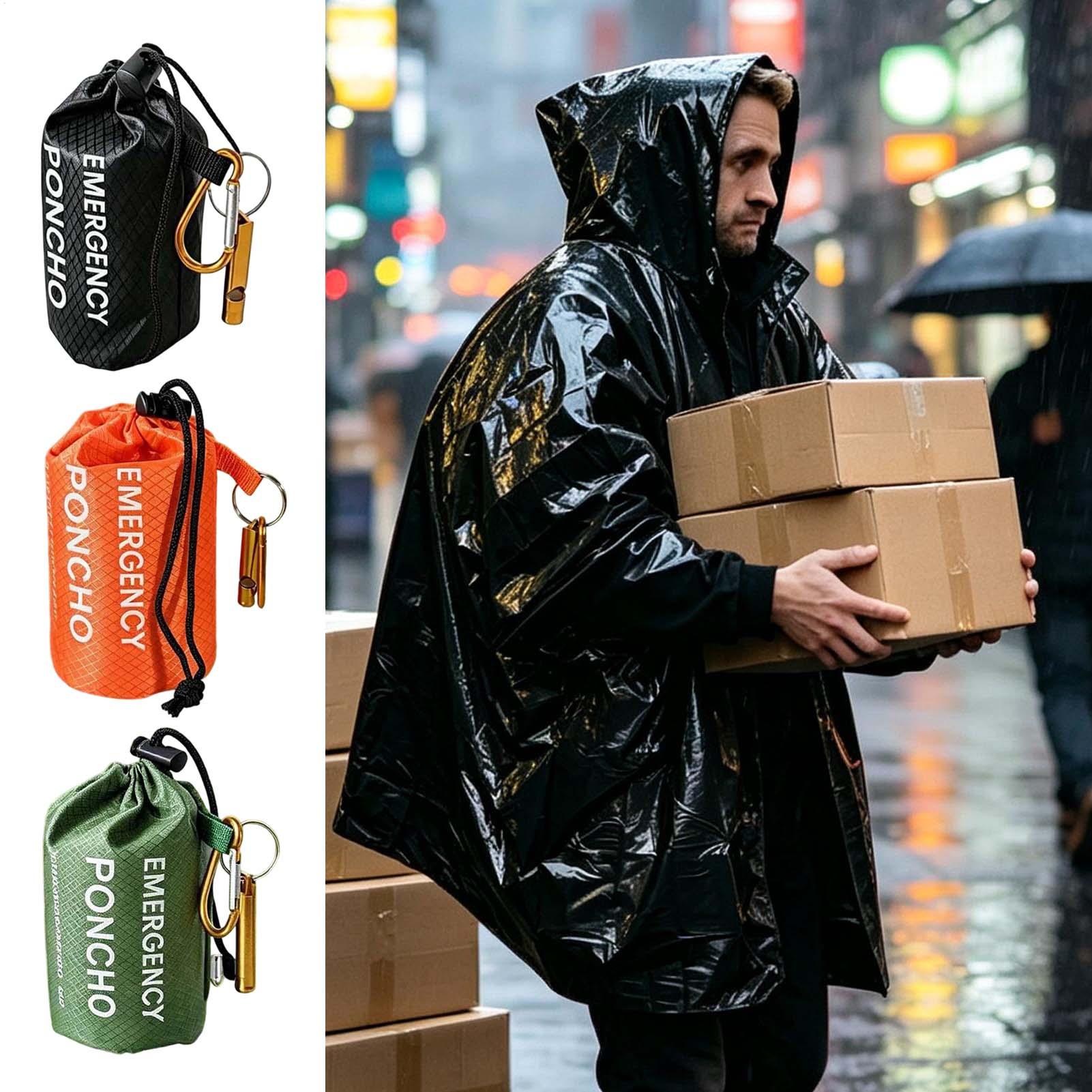 3 sztuki: kurtka przeciwdeszcz – Survival Blanket Reflective recenzja i cena
