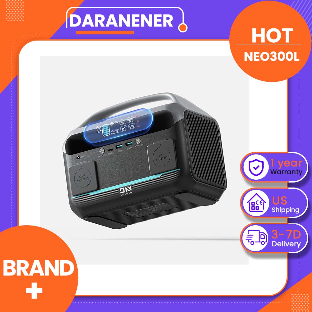 Daranener NEO300L 350W Przenoś – Solar Emergency Charger recenzja i cena